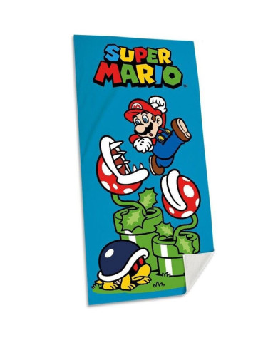 TOALLA DE PLAYA SUPER MARIO