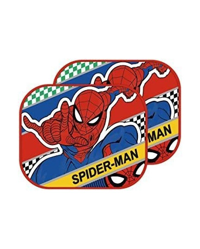 SPIDERMAN PROTETOR DE SOL PARA JANELAS  2 PEÇAS