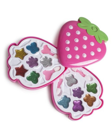 ESTOJO DE MAQUILHAGEM MORANGO ROSA +3 ANOS