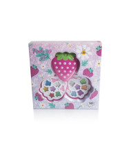 ESTOJO DE MAQUILHAGEM MORANGO ROSA +3 ANOS