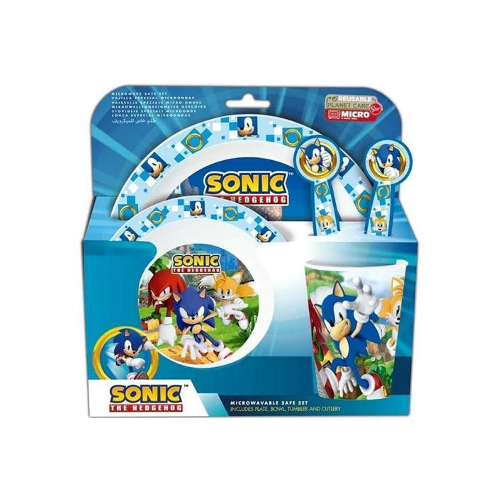 SONIC CONJUNTO REFEIÇÃO 5 PEÇAS