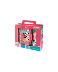 MINNIE MOUSE CONJUNTO LANCHEIRA 4 PEÇAS