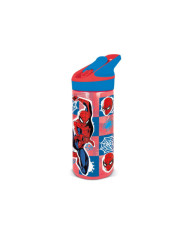 SPIDER-MAN GARRAFA COM PALHINHA  620 ML