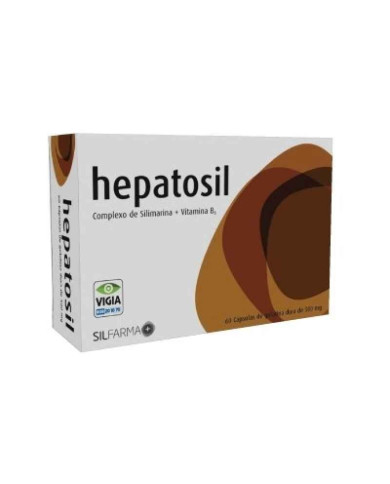 SILFARMA HEPATOSIL 456 MG 60 CÁPSULAS