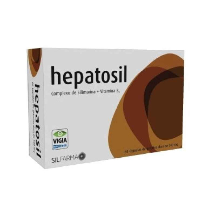 SILFARMA HEPATOSIL 456 MG 60 CÁPSULAS