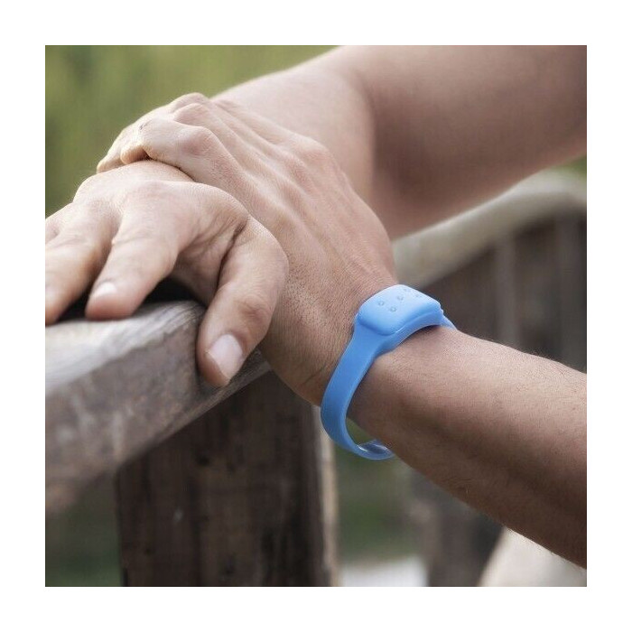 Pulseira Anti-Mosquitos de Citronela Azul InnovaGoods Azul