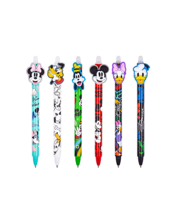BOLÍGRAFOS BORRABLES 0,5 ml TINTA AZUL MICKEY MOUSE 1 UNIDAD
