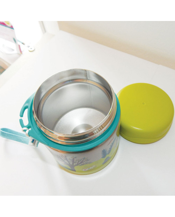 OOPS TÉRMO ALIMENTOS 300ML COM TALHERES FLORESTA