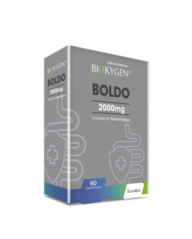 BIOKYGEN BOLDO 2000 MG 60 TABLETAS - FHARMONAT