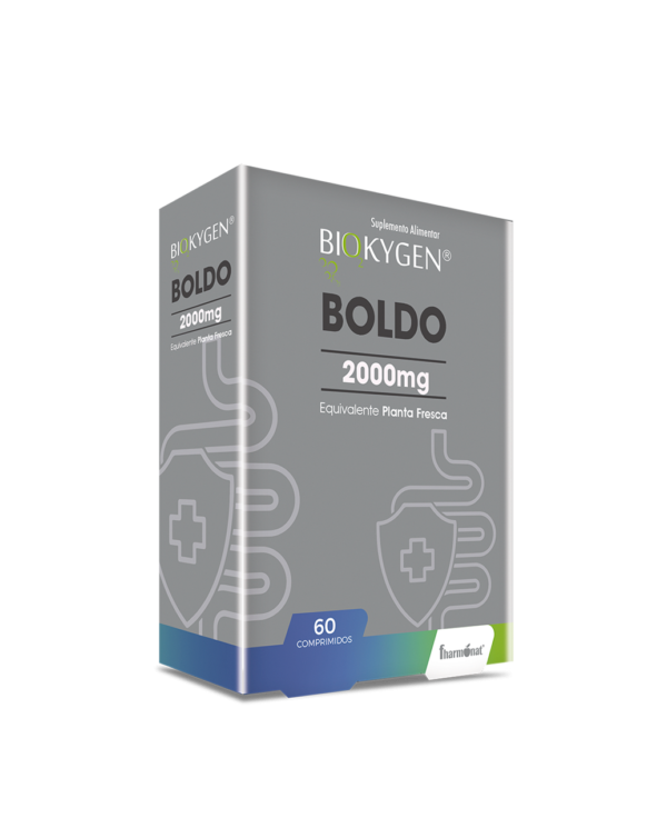 BIOKYGEN BOLDO 2000 MG 60 TABLETAS - FHARMONAT