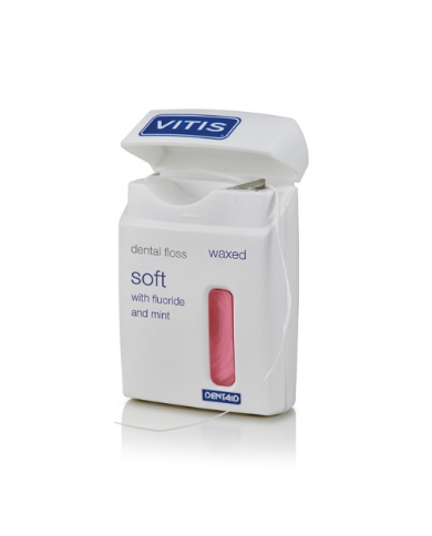VITIS HILO DENTAL SUAVE CON FLUORURO/MENTA