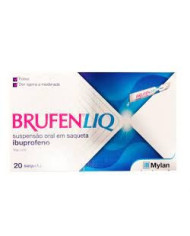 BRUFEN LIQ IBUPROFENO 200 MG 20 SAQUETAS