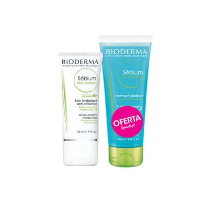 BIODERMA SEBIUM MAT CONTROL 30 ML + OFERTA GEL MOUSSANT 100 ML