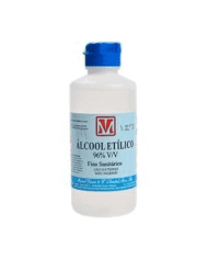 ÁLCOOL ETÍLICO 96% V/V MANUEL VIEIRA 250 ML