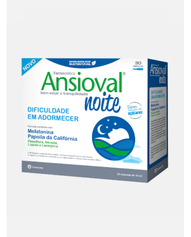FARMODIÉTICA ANSIOVAL NOITE 30 AMPOLAS