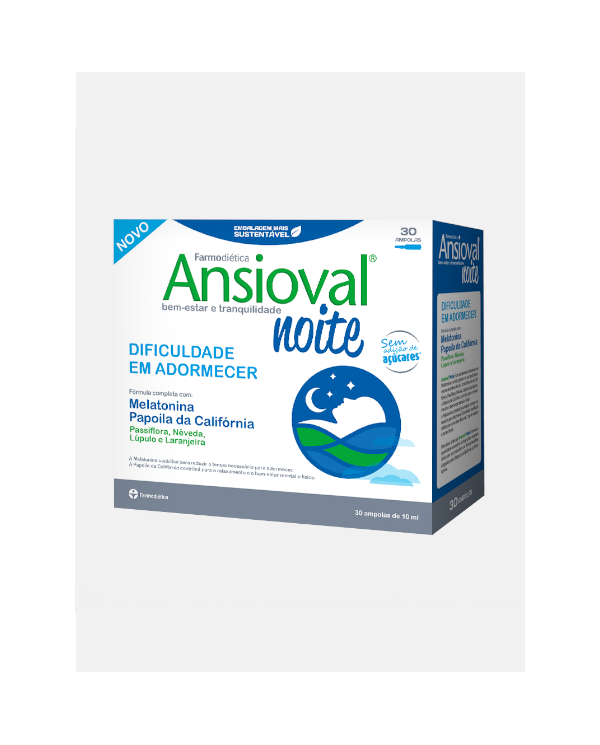 FARMODIÉTICA ANSIOVAL NOITE 30 AMPOLAS