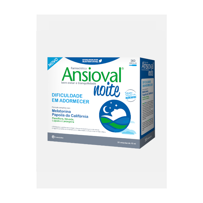 FARMODIÉTICA ANSIOVAL NOITE 30 AMPOLAS