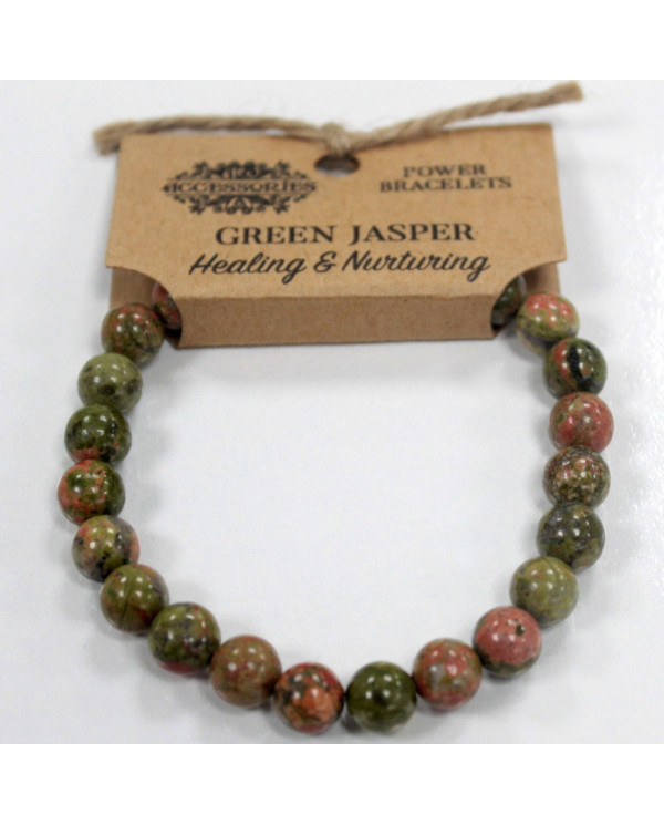Pulseira Energia - Jaspe Verde 6MM 1un