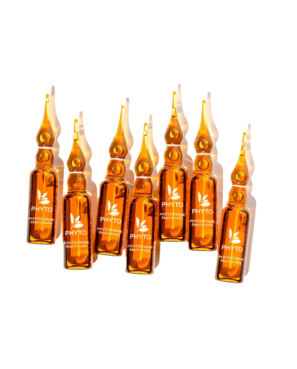 PHYTO PHYTOCYANE ANTICAÍDA REACCIONAL MUJER 12 AMPOLLAS DE 5ML + OFERTA CHAMPÚ 100 ML