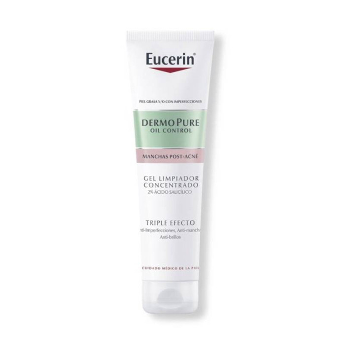 EUCERIN DERMO PURE OIL CONTROL GEL LIMPIADOR TRIPLE EFECTO 150 ML