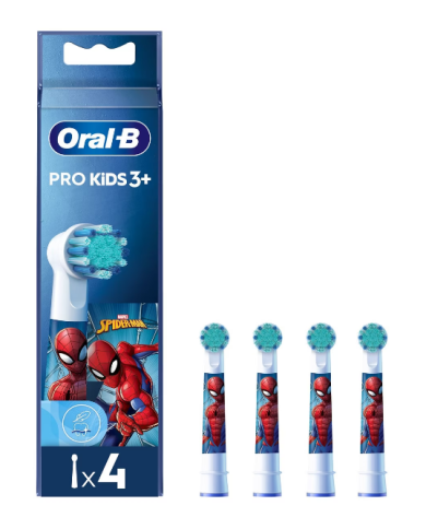 Oral-B Recarga Escova Eléctrica Spider-man 4 Unidades