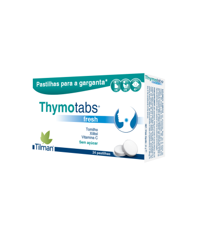 THYMOTABS FRESH PASTILHAS PARA A GARGANTA