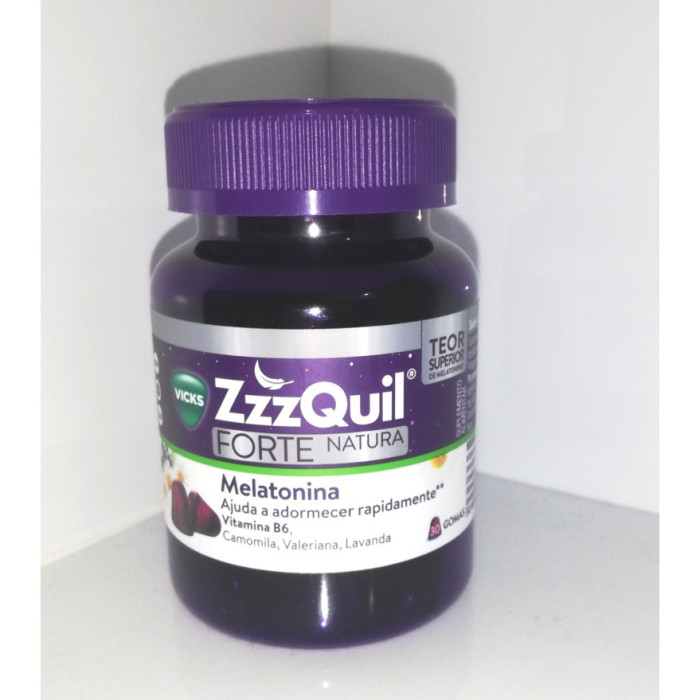 ZzzQUIL FORTE NATURA MELATONINA 30 GOMAS