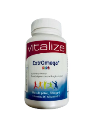VITALIZE EXTROMEGA NIÑOS 60 CÁPSULAS MASTICABLES