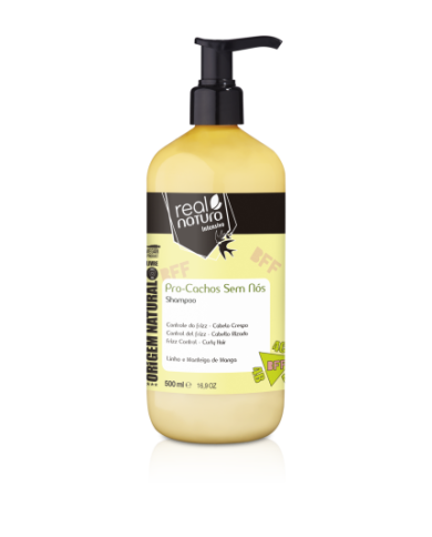 REAL NATURA CHAMPÔ BFF PRO-CACHOS SEM NÓS 500ML