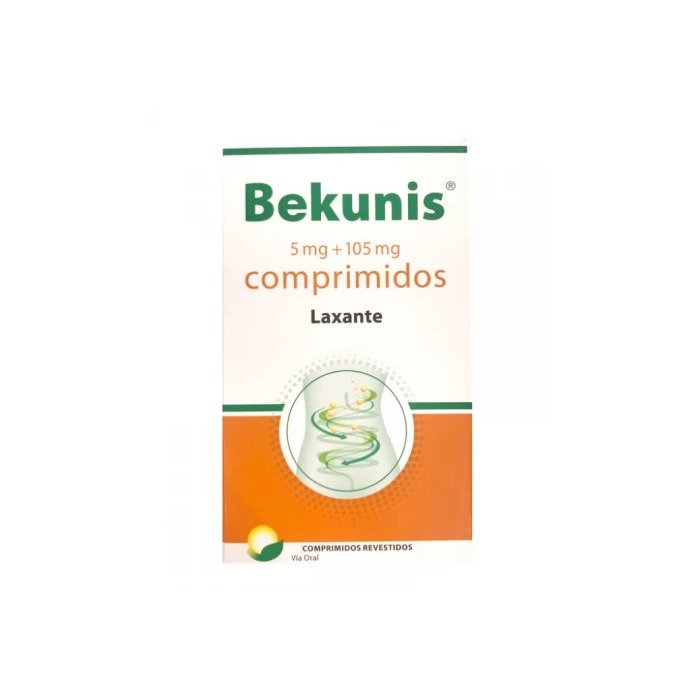 BEKUNIS LAXANTE 5 MG + 105 MG 40 COMPRIMIDOS