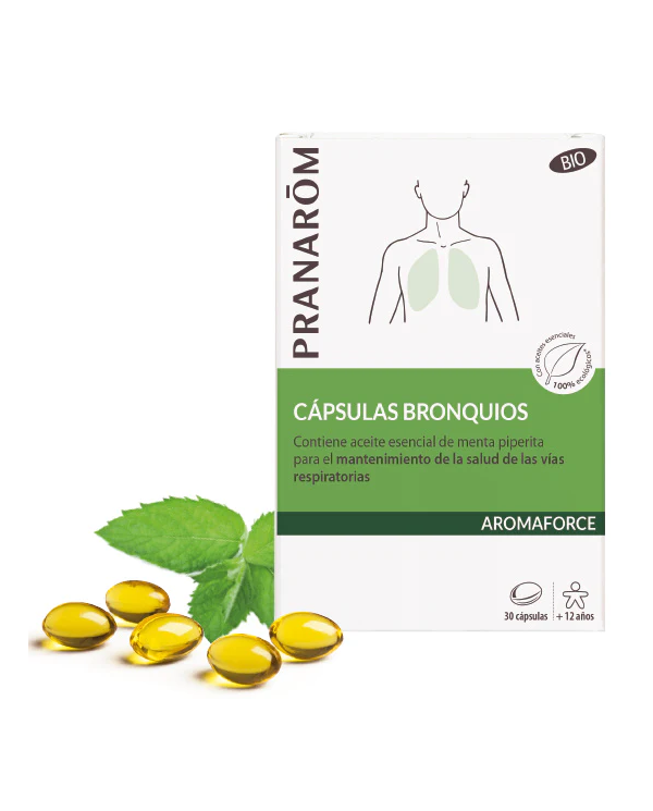PRANARÓM AROMAFORCE BRÔNQUIOS 30 CÁPSULAS