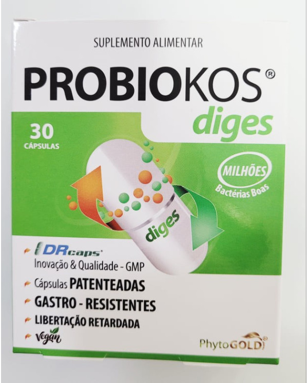 PROBIOKOS DIGES 30 CAPSULAS PHYTOGOLD