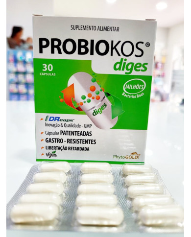 PROBIOKOS DIGES 30 CAPSULAS PHYTOGOLD