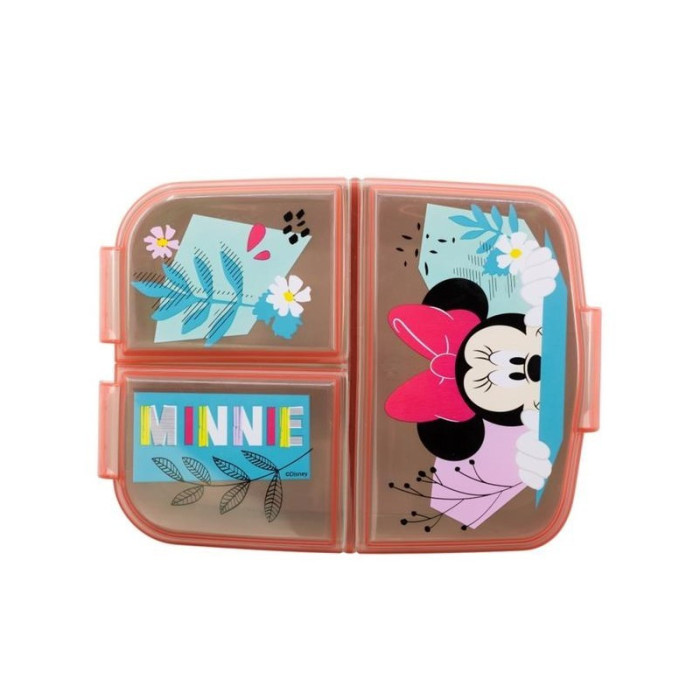 MINNIE LANCHEIRA COM 3 DIVISÕES