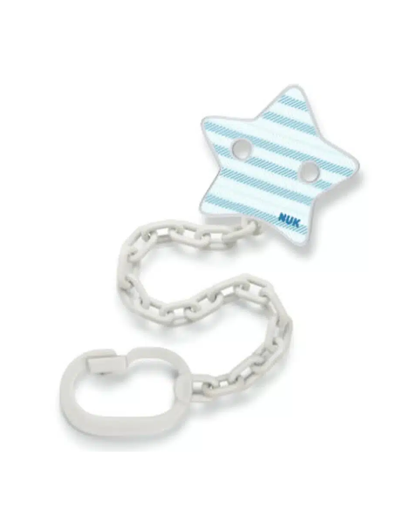 NUK CORRENTE CHUPETA ESTRELA AZUL 1 UNI