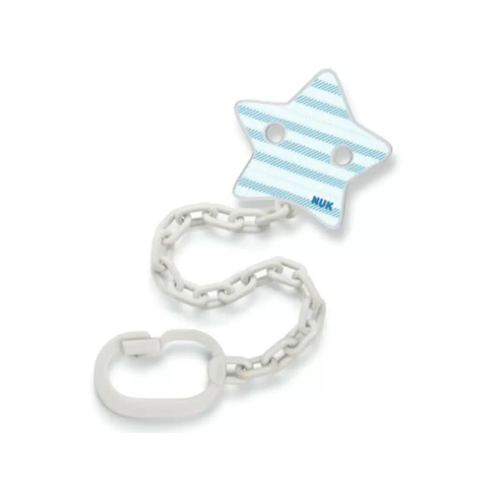 NUK CHUPETE ESTRELLA AZUL CADENA 1 UNI
