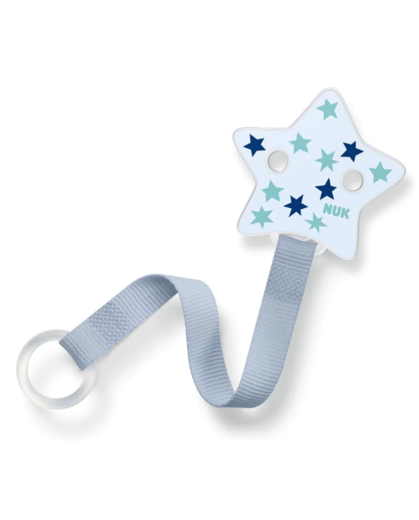 NUK CHUPETE STAR DUO AZUL CINTA 1 UNI