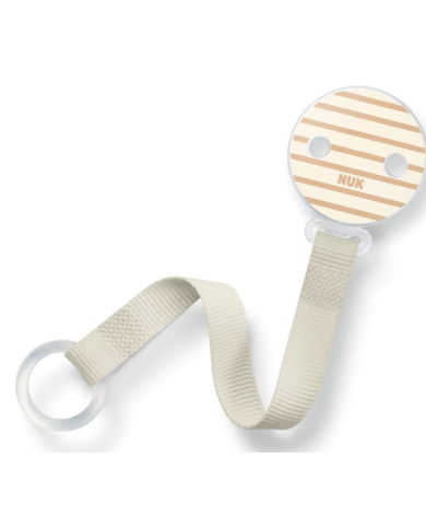 NUK FITA CHUPETA DUO RISCAS CASTANHO 1 UNI