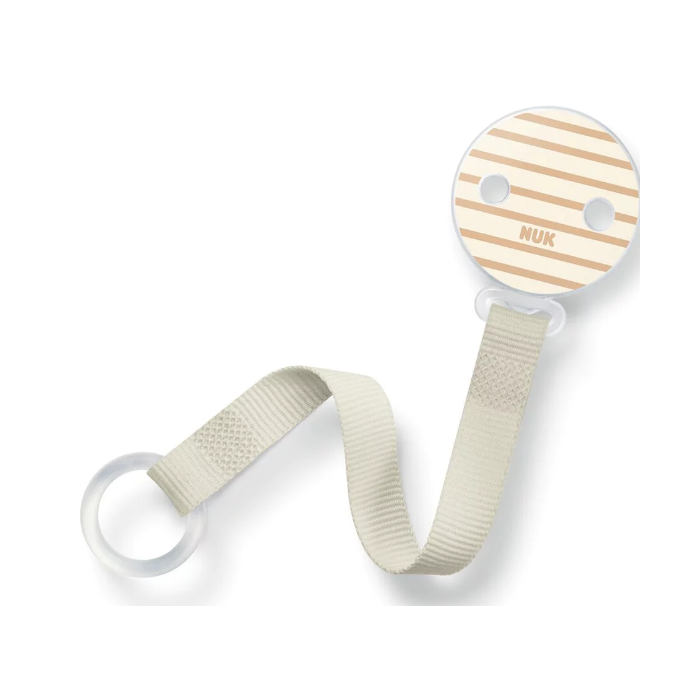 NUK CHUPETE DUO STRIPE CINTA MARRÓN 1 UNI
