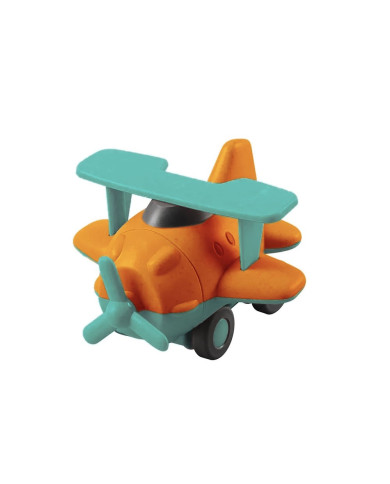 GIROS ECO HELICÓPTERO RODA LIVRE LARANJA 10 CM