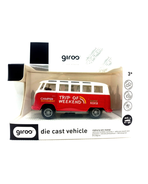 GIROS VAN PÃO DE FORMA VERMELHO