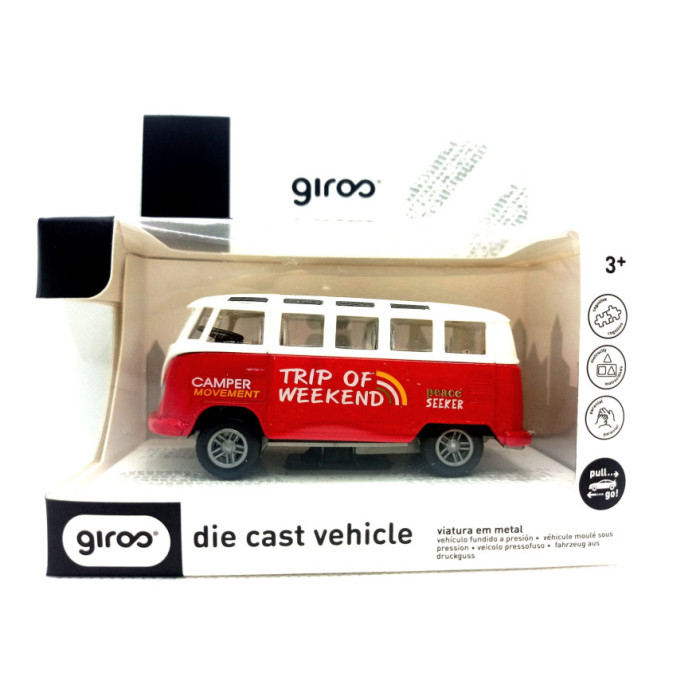 GIROS VAN PÃO DE FORMA VERMELHO