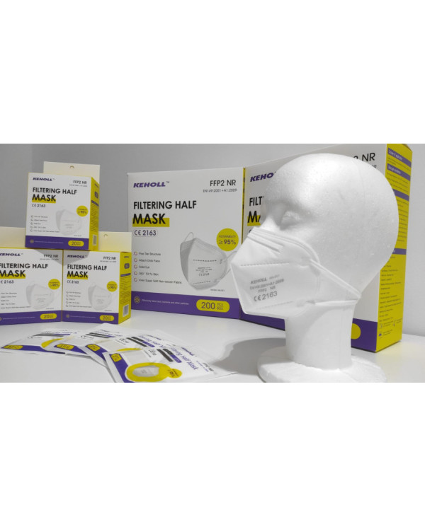 MÁSCARAS FFP2 CAIXA 20UN