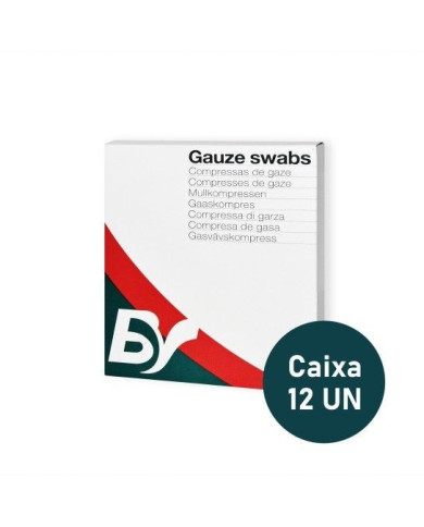 BV COMPRESSAS GAZES ESTERILIZADAS 10X10 CM 12 UNI