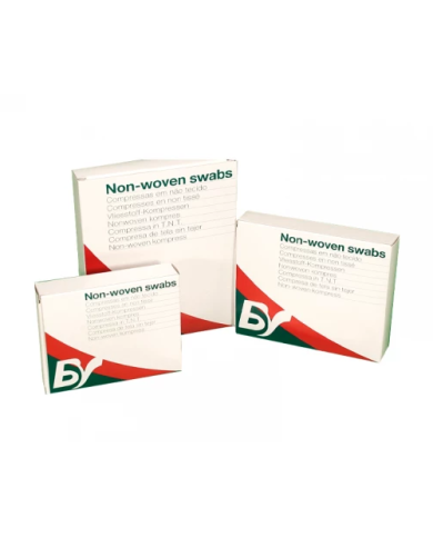 BV COMPRESSAS NÃO TECIDO ETERILIZADAS 10X10 CM 10 UNI