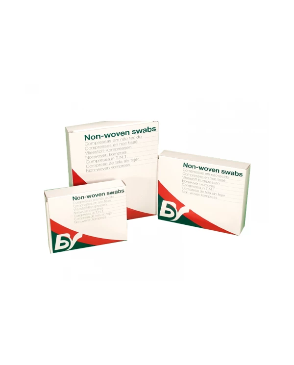 BV COMPRESSAS NÃO TECIDO ETERILIZADAS 10X10 CM 10 UNI