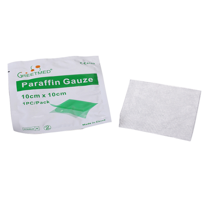 GREETMED GAZE PARAFINADA 10X10 CM 10 UNIDADES