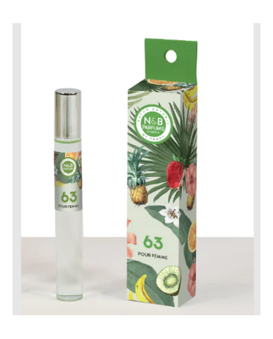 N&B PERFUME ROLL-ON MULHER MANGA E COCONUT Nº63 12 ML
