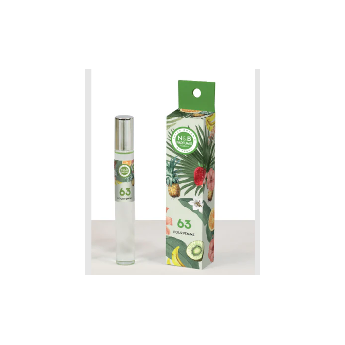 N&B PERFUME ROLL-ON MULHER MANGA E COCONUT Nº63 12 ML