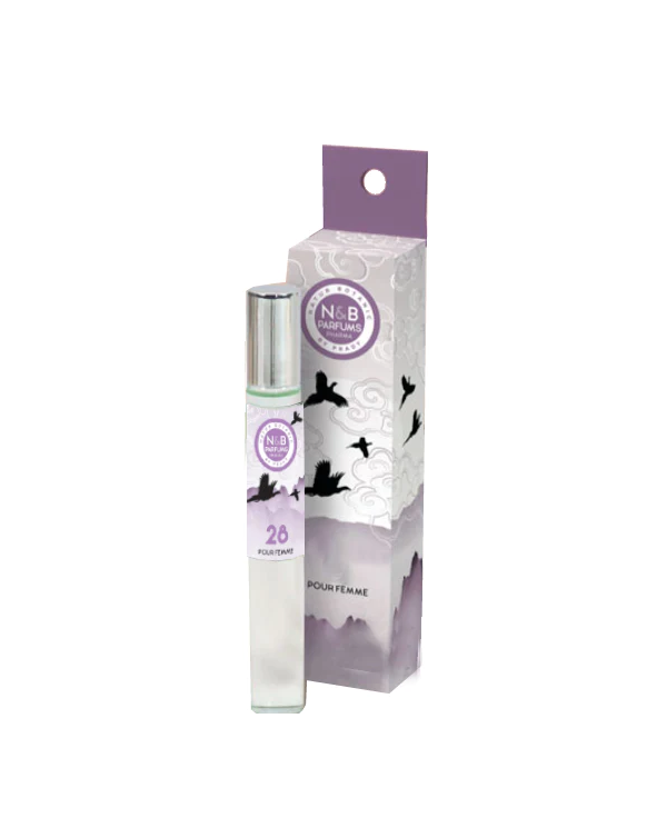 N&B PERFUME ROLL-ON MULHER RASPARY E WHITE HONEY Nº458 12 ML